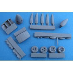1/72 Supermarine Spitfire PR.XIX Detail Set for Airfix kit 