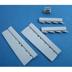 1/72 Dassault Mirage 2000 Control Surfaces for Heller kit