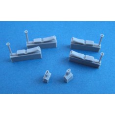 1/72 Bristol Blenheim Mk.I Engine Exhausts and Intakes for Airfix kit