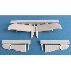 1/72 Bristol Beaufighter Mk.X Tailplane Late Version Detail Set for Airfix kit