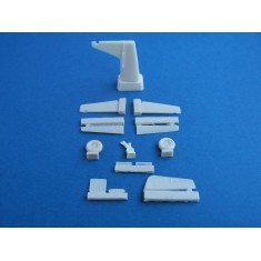 1/72 North-American P-51D Mustang Tail Early Version for Academy/Tamiya kit