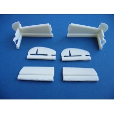 1/72 Lockheed PV-1 Ventura Tailplanes, Fins, Elevators &Rudders for Academy &Minicraft 