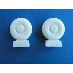 1/72 Avro Lancaster Weighted Wheels for Hasegawa kit