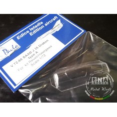 1/72 Saab J35E Draken Vacu-Formed Canopy for Revell/Hasegawa kit