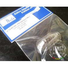 1/72 de Havilland Vampire Mk.1 Vacu-Formed Canopy for Amodel kit