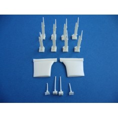 1/72 Liberator III/Gr.V Airfoil Winglets + Rockets (Part I) for Academy kit