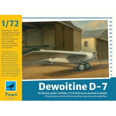1/72 Dewoitine D-7 3D Printed Models