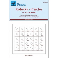 Circles Universal Masks for Wheels 2.5-3.9 mm