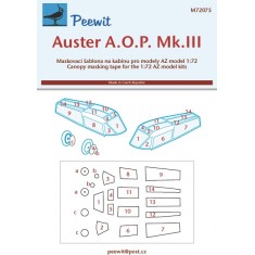 1/72 Auster Canopy Masks for AZ model