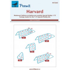1/72 Harvard Canopy Masks for Special Hobby kits