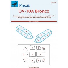 1/72 OV-10A Bronco Canopy Masks for Special Hobby kits