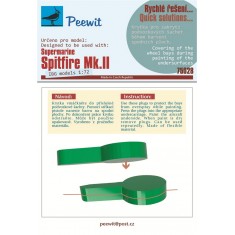 1/72 Spitfire Mk II Wheel Bay Plugs Mask for IBG kits