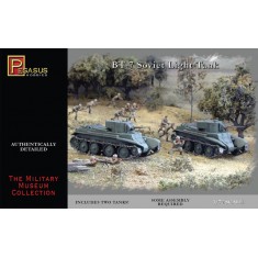 1/72 Soviet Light Tanks BT-7 (2 tank kits)