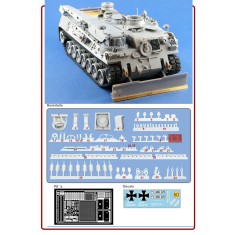 1/35 Bergepanzer 2 Detail Upgrade set for Takom kit 2122/2135