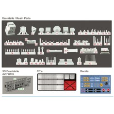 1/35 Dutch Leopard 1 PRTL A1 (Cheetah) Conversion set for Takom #2044/Meng #TS030