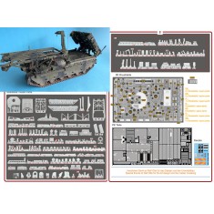 1/35 Chieftain AVRE/Vickers Conversion set fo Takom/Tamiya Chieftain kits
