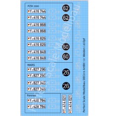 1/35 ArtBtl 131 Weiden i. d. Opf Vehicle Markings Decal for PZH 2000 A1/2, Fennek, Mars