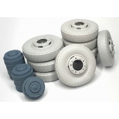 1/16 Sd.Kfz. 234 Road Wheels with Spare Wheel (Weighted) Type 5