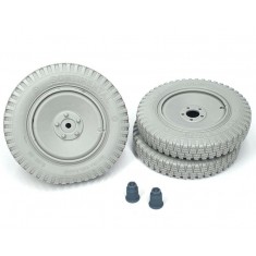 1/16 Sd.Kfz. 250 Front Wheels with Spare Wheel (Weighted) Type 1