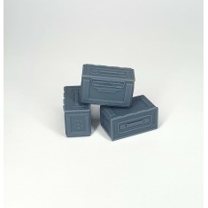 1/16 US .50 Cal Ammo Boxes (6pcs)