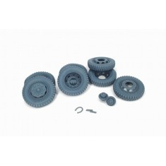 1/35 Opel Blitz Late Road Wheels (Weighted) Type 1