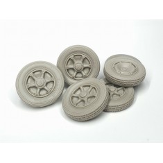 1/35 Autoblinda AB 41-43 Road Wheels (Weighted) Type 1
