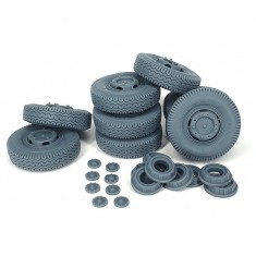 1/35 Sd.Kfz. 234 Road Wheels with Spare Wheel (Weighted) Type 1