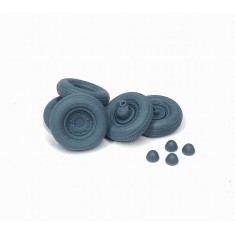 1/35 VW Kubelwagen Balloon Road Wheels (Weighted) Type 1