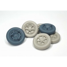 1/35 Autoblinda Ferroviaria AB 41-43 Road Wheels (Weighted) Type 2