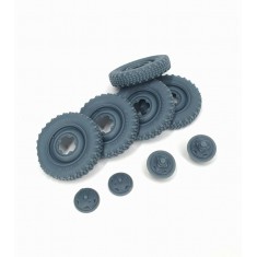 1/35 VW Schwimmwagen Road Wheels (Weighted) Type 2