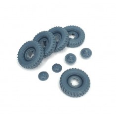 1/35 VW Schwimmwagen Road Wheels (Weighted) Type 3