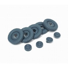 1/35 VW Type 82E Kafer Road Wheels (Weighted) Type 2