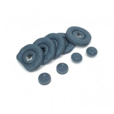 1/35 VW Type 82E Kafer Flat Tyres Type 1