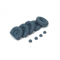 1/35 VW Type 82E Kafer Flat Tyres Type 4