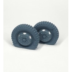 1/35 Opel Blitz Early Front Flat Tyres Type 1