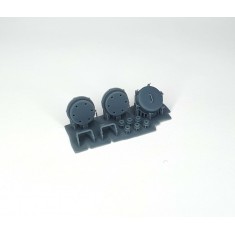 1/35 Tiger I Mid/Late Production Ventilator Set