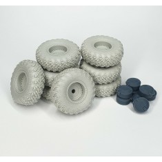 1/35 BTR-80/BTR-80A APC Road Wheels for Trumpeter Kit