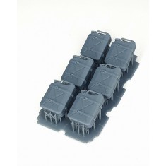 1/35 Sd.Kfz. 234 Early Jerry Cans (6pcs)