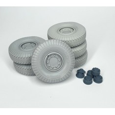 1/35 Faun L900 Road Wheels (Weighted) Type 3