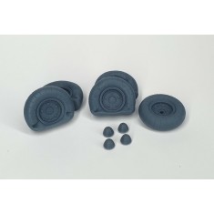 1/35 VW Kubelwagen Balloon Flat Tyres Type 3