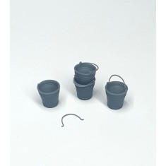1/35 Metal Buckets (4pcs)