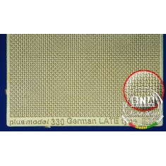 1/35 Engraved Plate - German Late Type