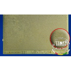 1/35 Engraved Plate - Lentil Type 