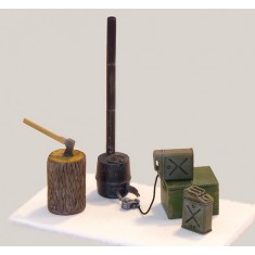 1/35 US Tent Stove Set