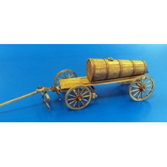 1/35 Leiterwagen / Hay Wagon with Wooden Tank (Full Resin kit)