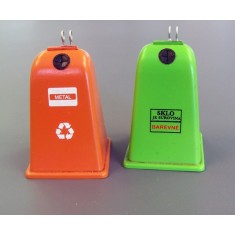1/35 Sorted Waste Containers / Garbage Bins (2 containers)