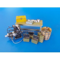 1/35 German Battery Charger Set (41 Resin parts)