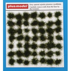 Tuft of Grass Dark Green (49pcs, dia. 6-13mm, height 5-6mm)