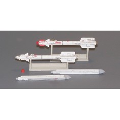 1/48 Russian Missile R-73 AA-11 Archer set (Resin parts + PE + Decals)