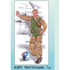 1/48 Vought F-8 Crusader Pilot